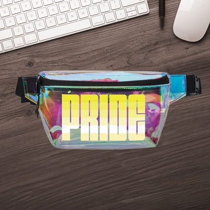 Saturnic Pride Clear Fanny Pack