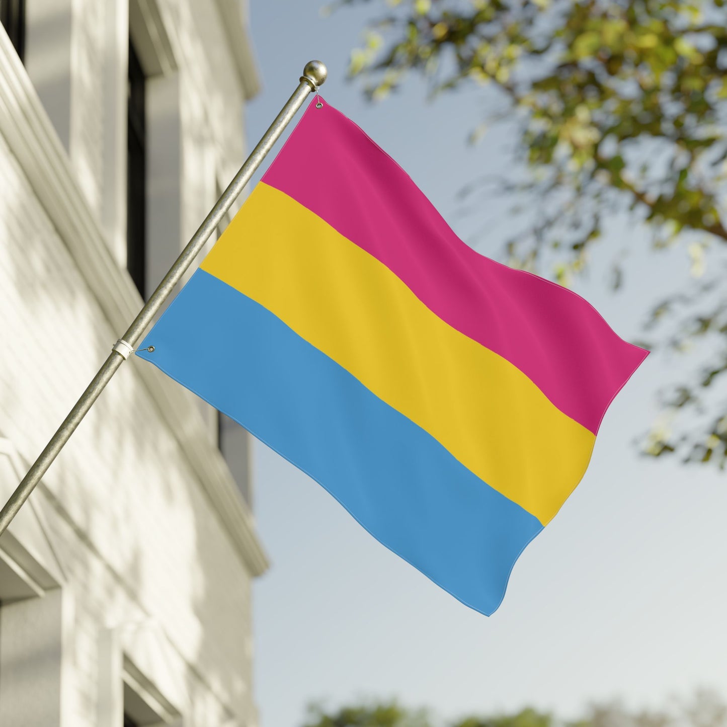 30'' × 40'' Pansexual Pride Flag with Grommets