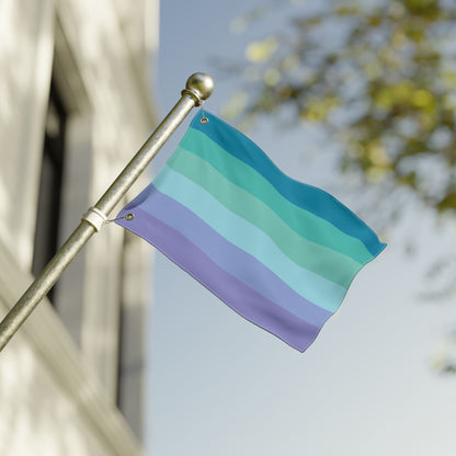 12'' × 18'' Neptunic Double-Sided Pride Flag with Grommets