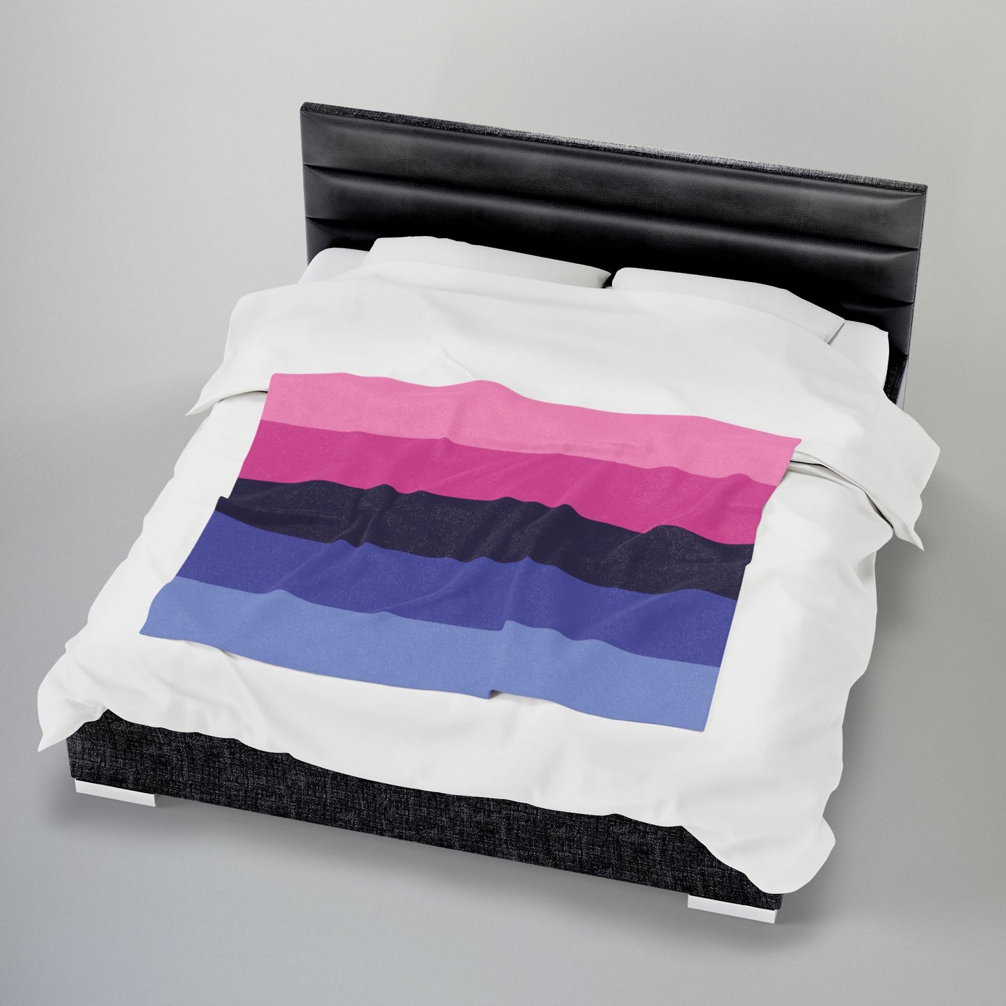 Omnisexual Pride Flag Velveteen Plush Blanket