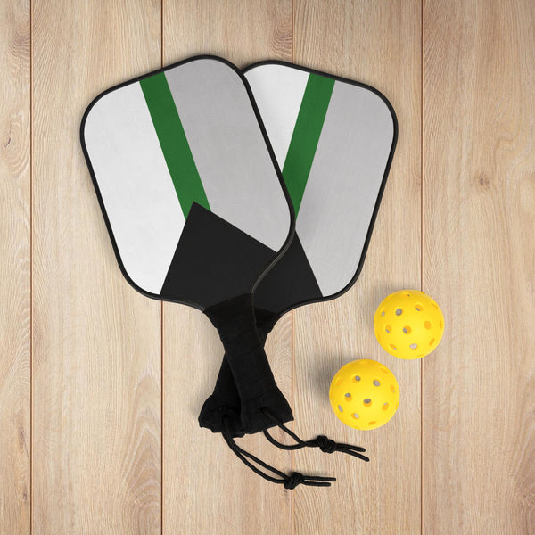 7.5'' × 15.5'' Demiromantic Pride Flag Pickleball Kit