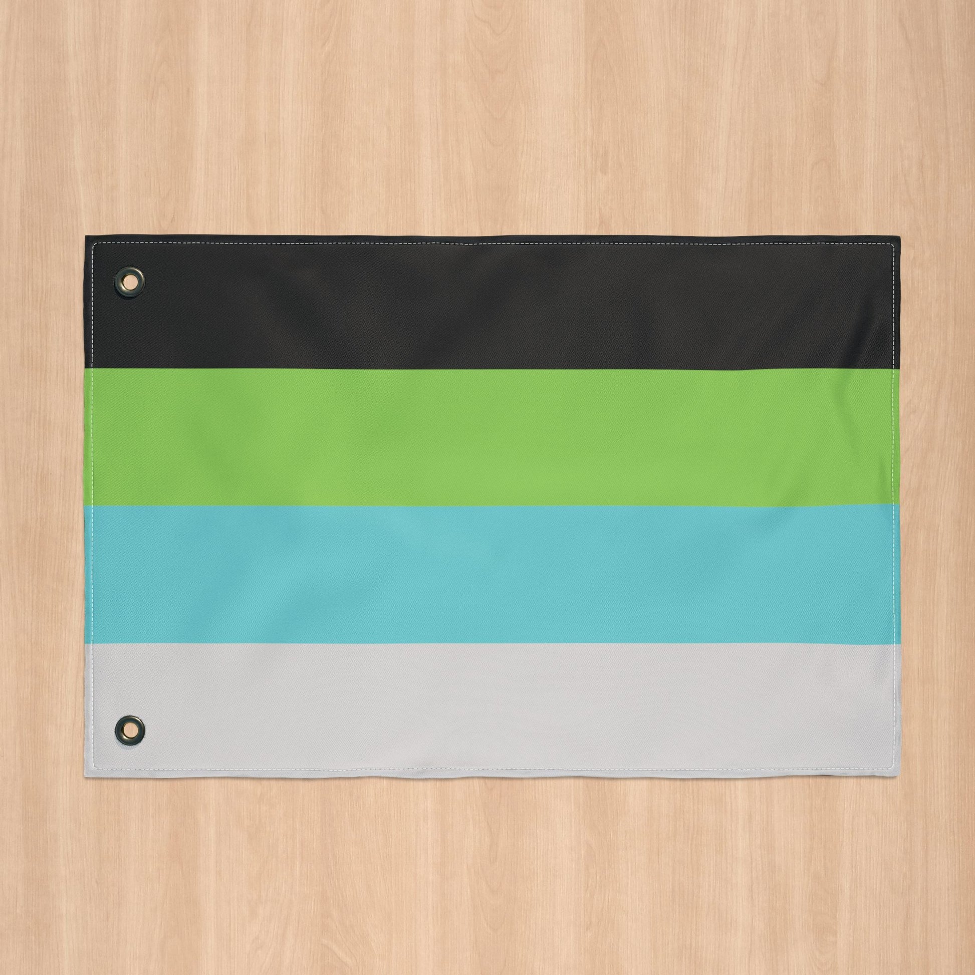 Quoiromantic Pride Flag with Grommets