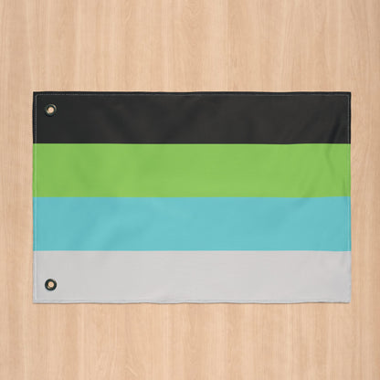 Quoiromantic Pride Flag with Grommets