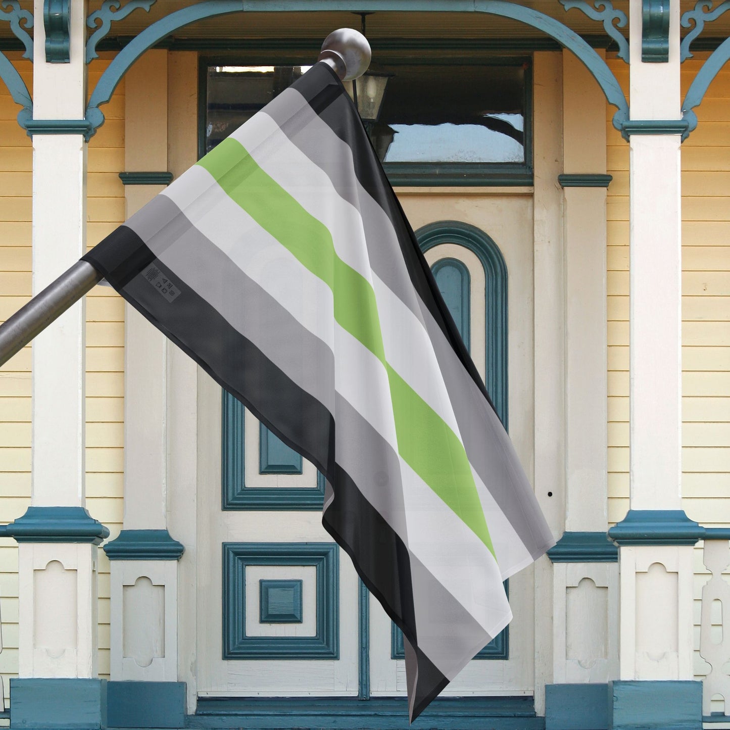 Agender Pride Flag (Single Sided Print), LGBTQIA+ Genderless Pride Flags, Gender Neutral Flag