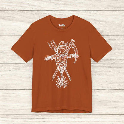 Scarecrow Lovebird, Line Art Tee