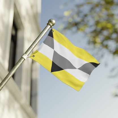 12'' × 18'' Aegoplatonic Yellow Pride Flag with Grommets