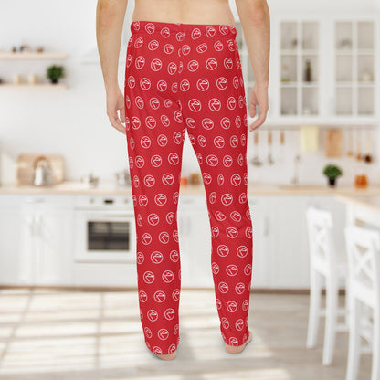 Rambler Logo Men’s Red Pajama Pants