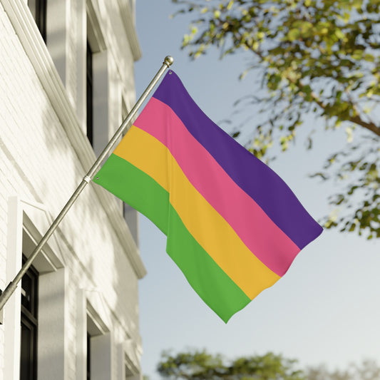 36'' × 60'' Sappho / Inclusive Lesbian Double-Sided Pride Lydia Flag with Grommets