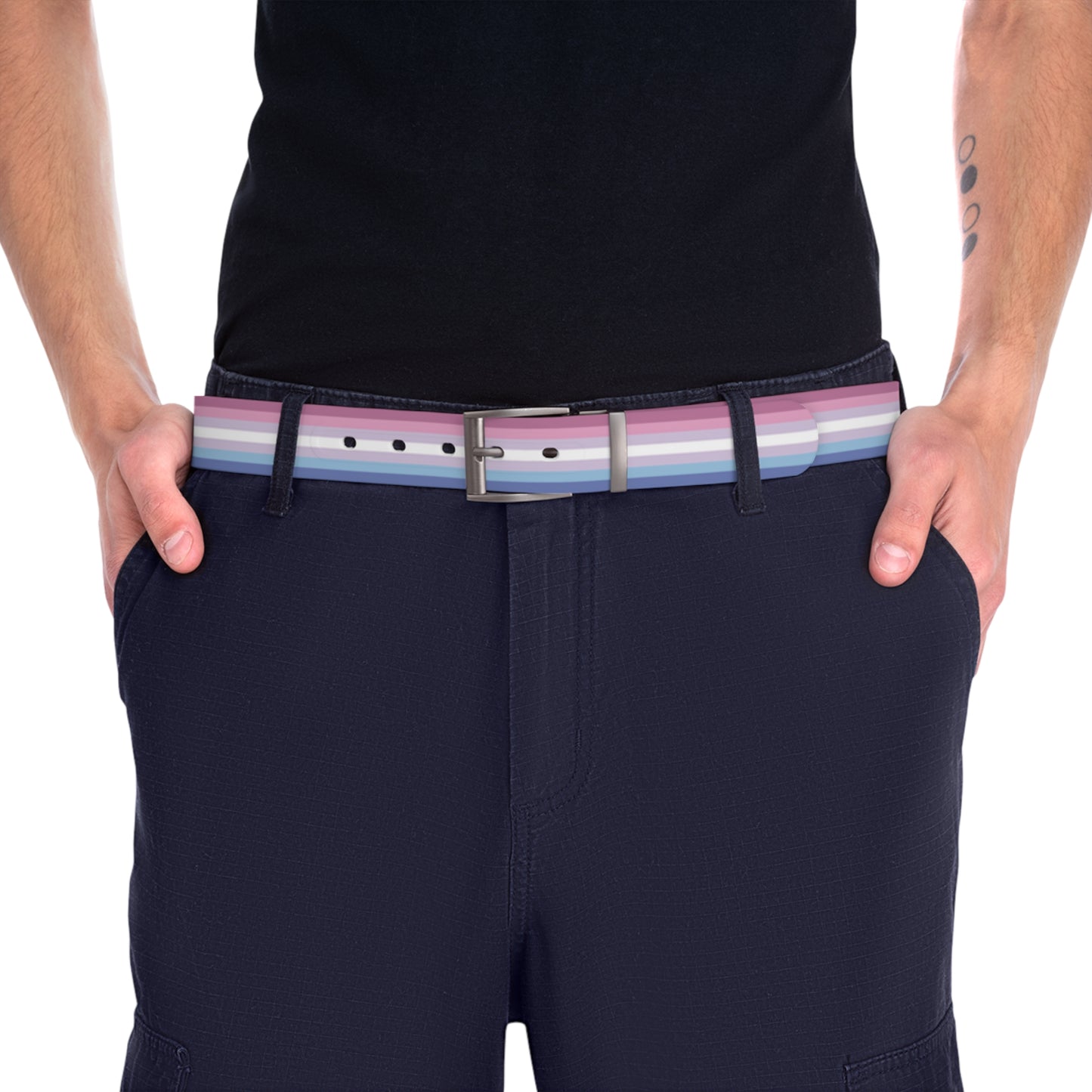 Bigender Pride Flag Belt