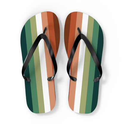 Nebulasexual Pride Flip Flops