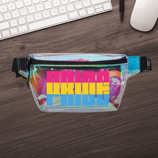 Pansexual Pride Clear Fanny Pack