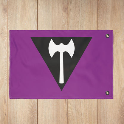 Labrys Lesbian Pride Double-Sided Flag with Grommets