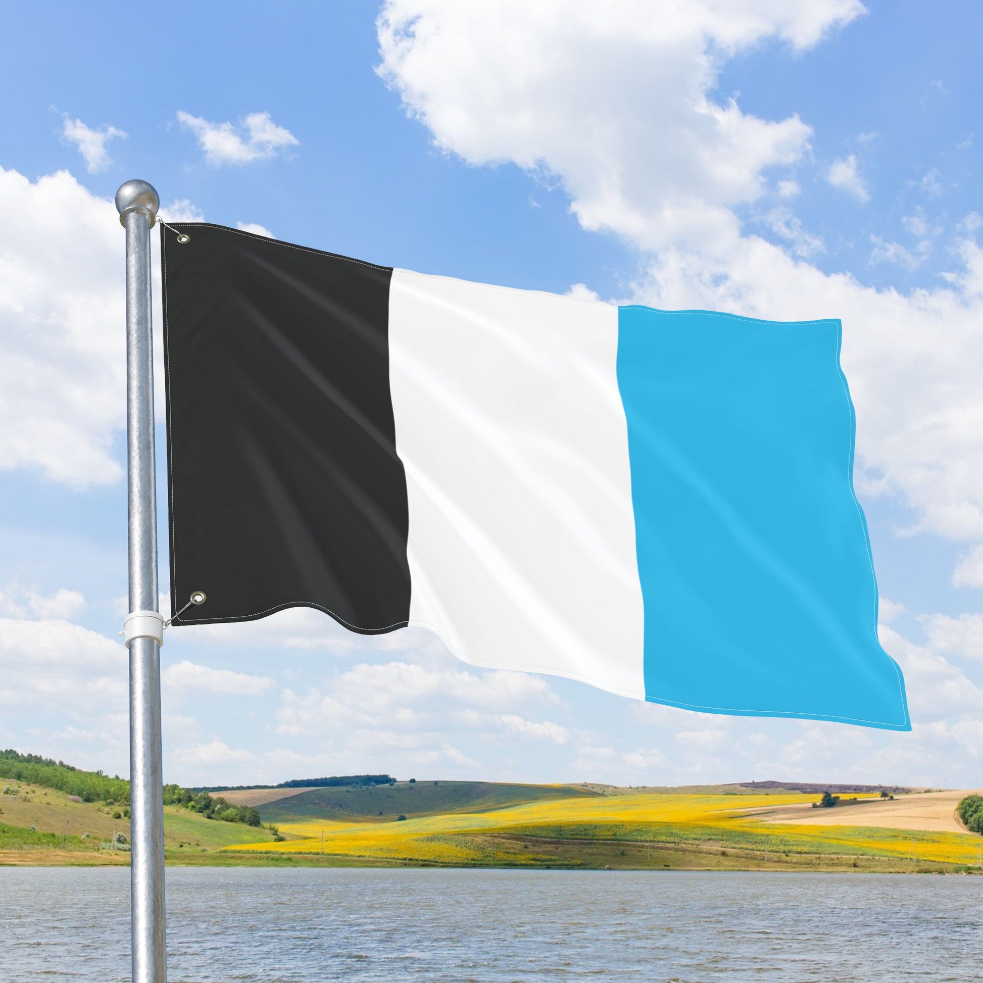 Mascic Pride Flag with Grommets