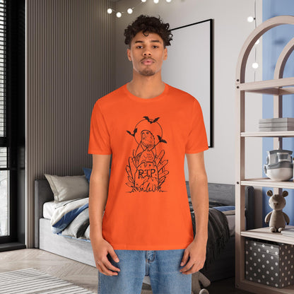 Vampire Lovebird, Line Art Tee