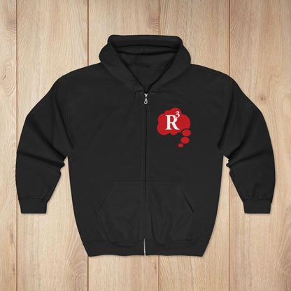 Black Red’s Randumb Ruminations Zip Hoodie