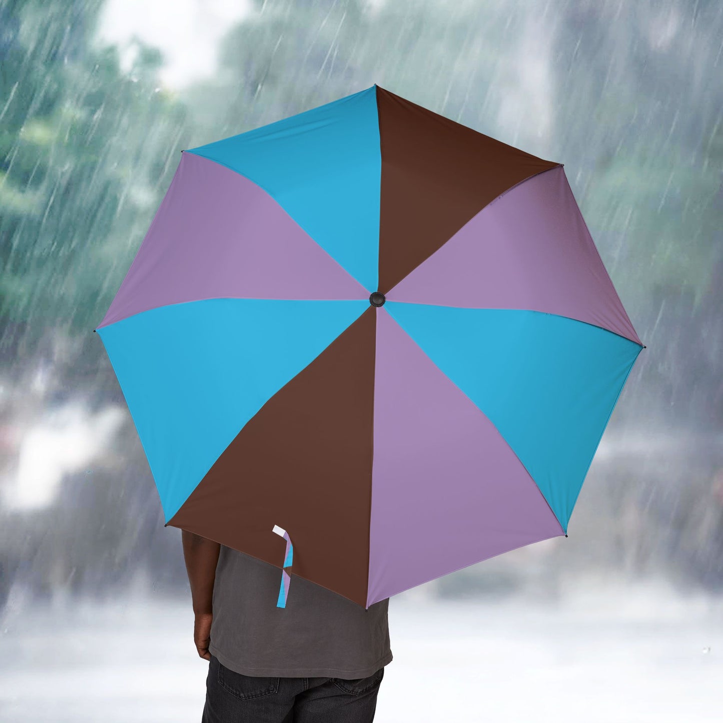 One size Androsexual Pride Umbrella