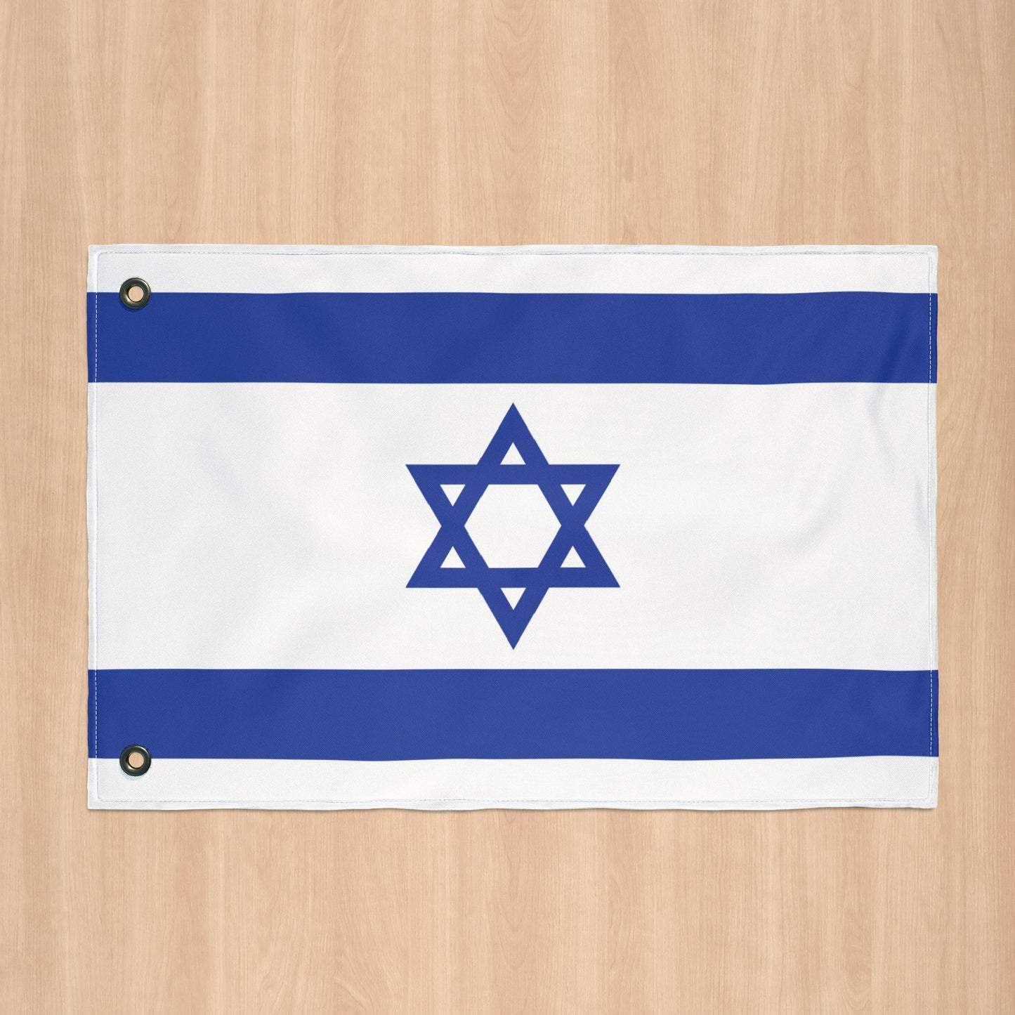 Israel Flag with Grommets