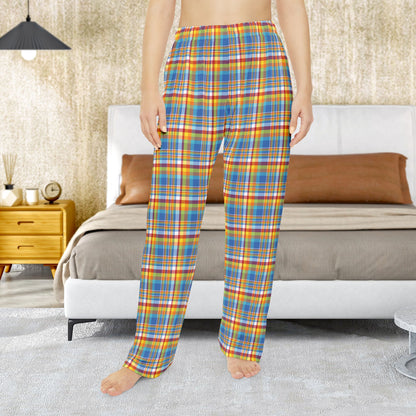 Women’s Midway Boardwalk Rainbow Ohio Plaid Pajama Pants