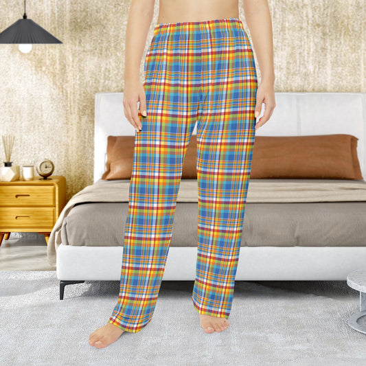 Women’s Midway Boardwalk Rainbow Ohio Plaid Pajama Pants