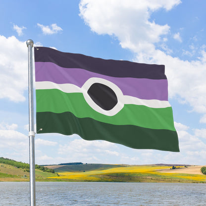 Voidpunk Pride Flag with Grommets