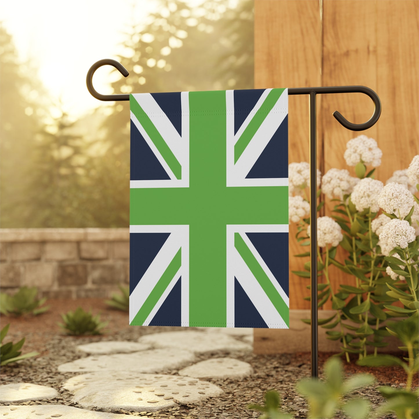 SeaJack UK Seattle WA Garden Flag Banner