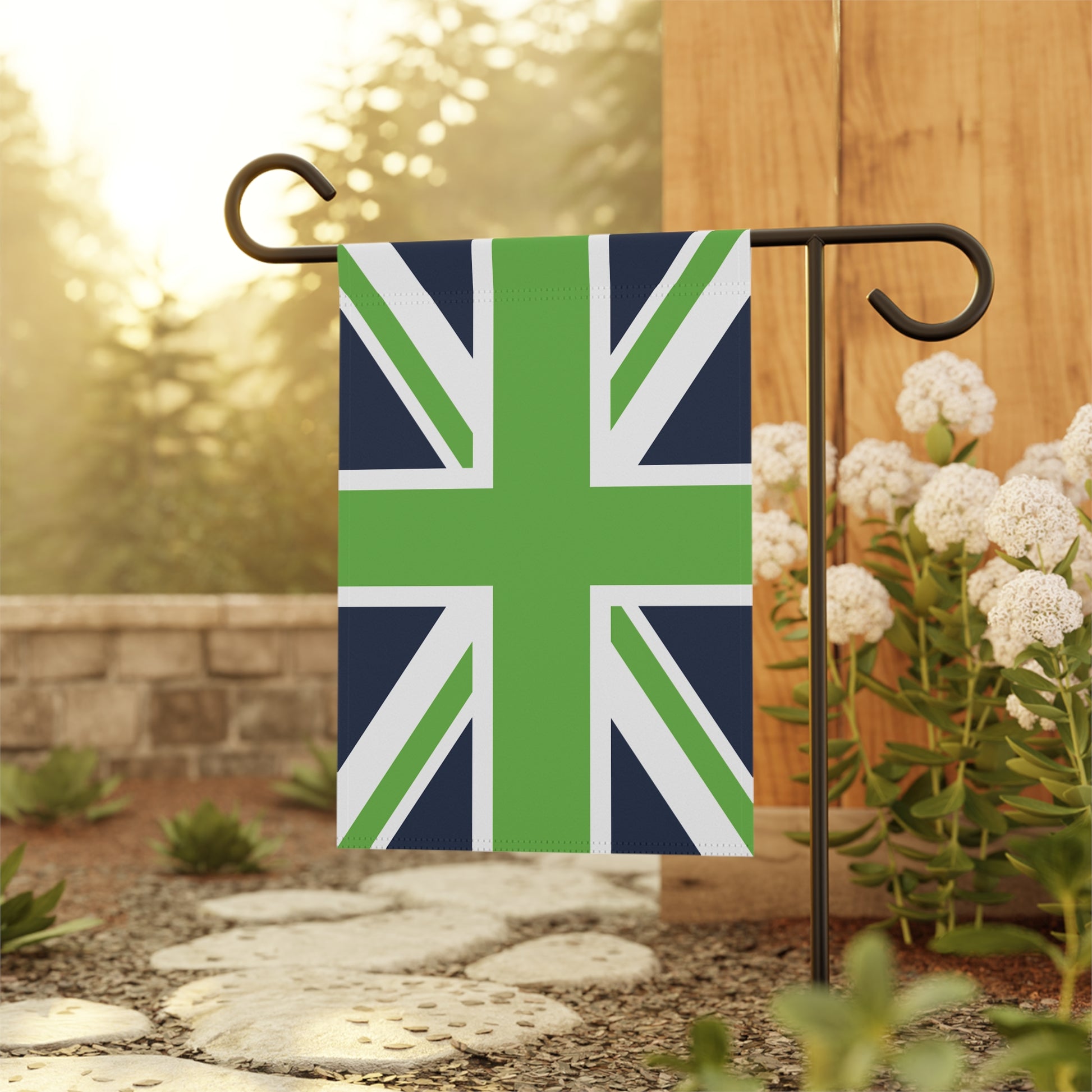SeaJack UK Seattle WA Garden Flag Banner