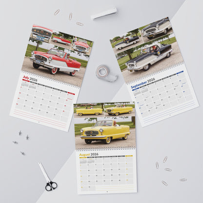 2026 Hudson / Nash / AMC Metropolitan Calendar • Kenosha AMC Homecoming 2025