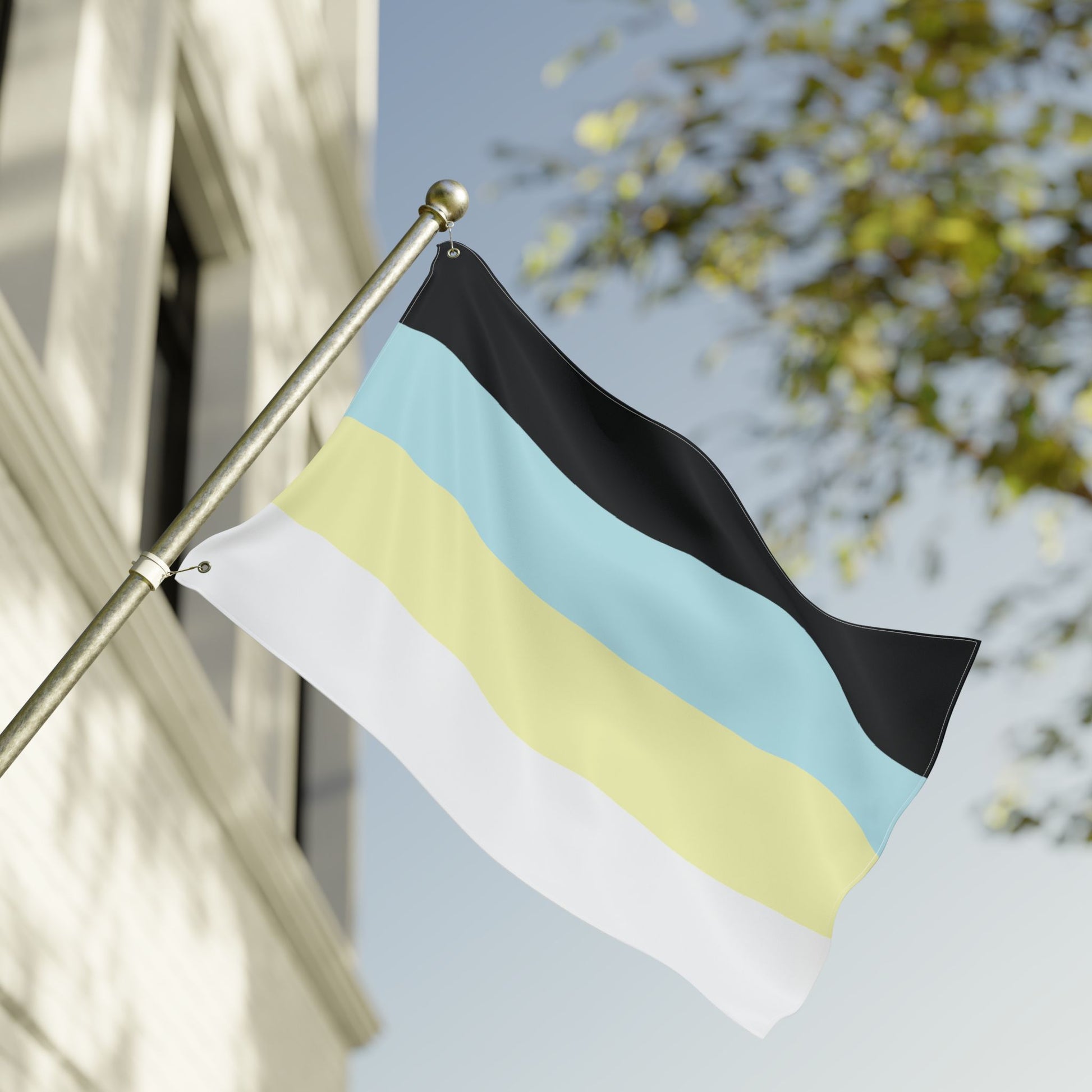24'' × 36'' Requiesromantic 4-Stripe Pride Flag with Grommets