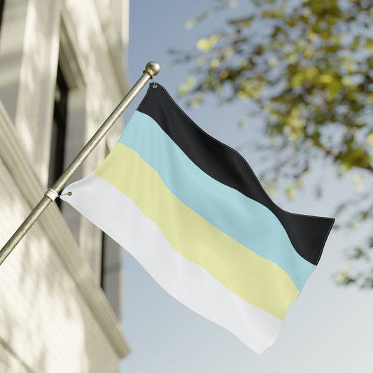 24'' × 36'' Requiesromantic 4-Stripe Pride Flag with Grommets