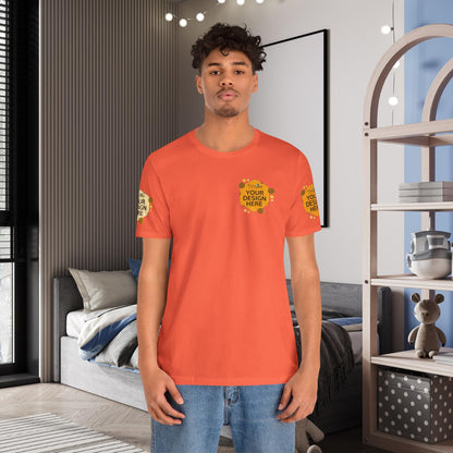 Custom Orange, Yellow & Peach Tees for BELLA+CANVAS® 3001