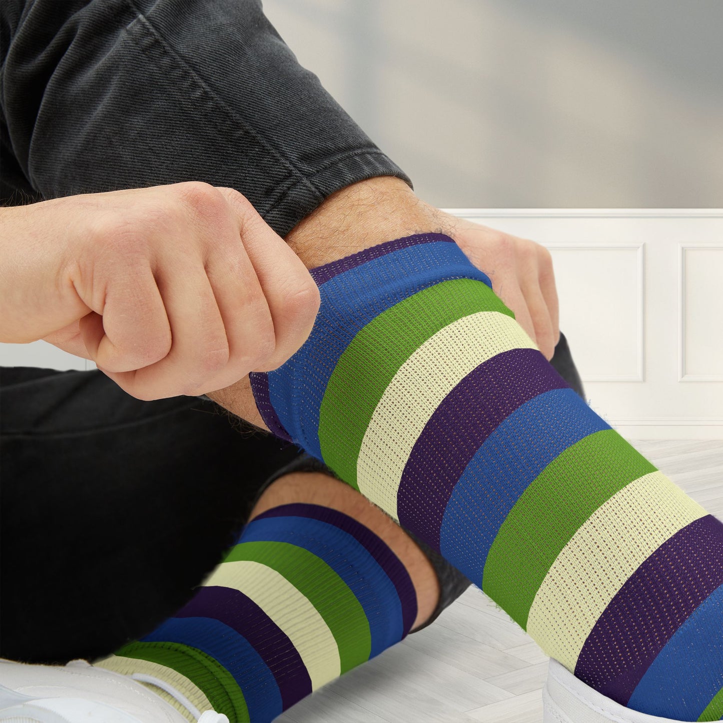 Aplatonic Pride Socks