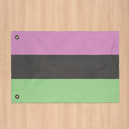 Desinoromantic Pride Flag with Grommets
