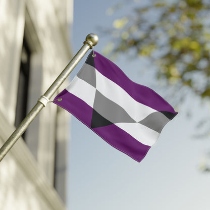 12'' × 18'' Aegosexual Pride Flag with Grommets