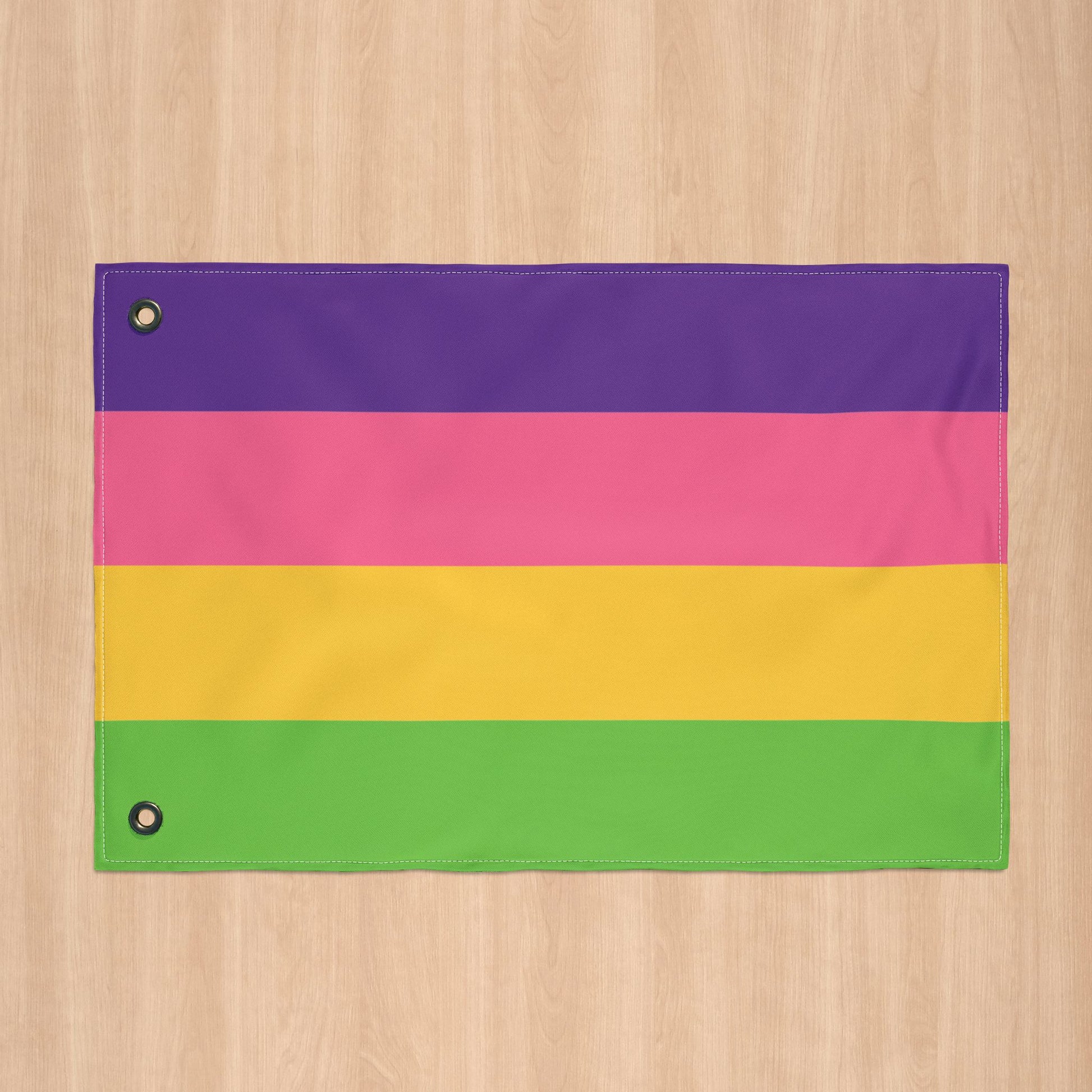 Sappho / Inclusive Lesbian Double-Sided Pride Lydia Flag with Grommets