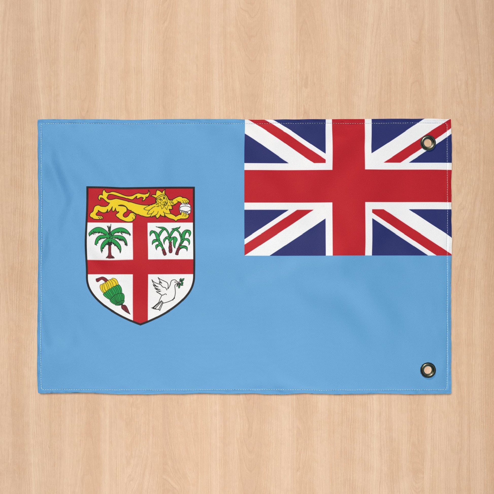 Fiji Flag with Grommets