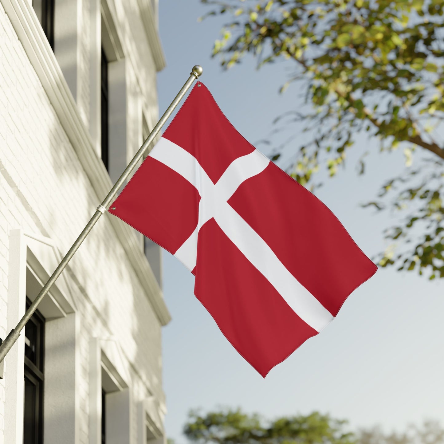 36'' × 60'' Denmark Flag with Grommets