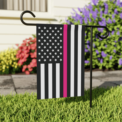 12'' × 18'' USA Thin Pink Line American Flag Garden Flag Banner