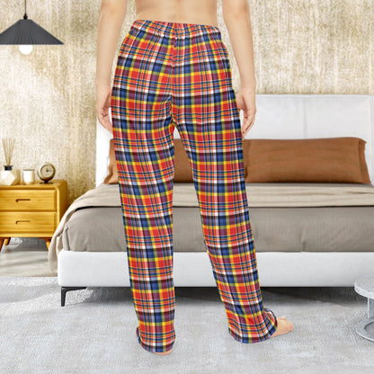 Women’s Red, Yellow & Blue Plaid Ohio Pajama Pants