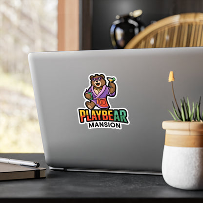 Playbear Mansion Vinyl Kiss-Cut Stickers