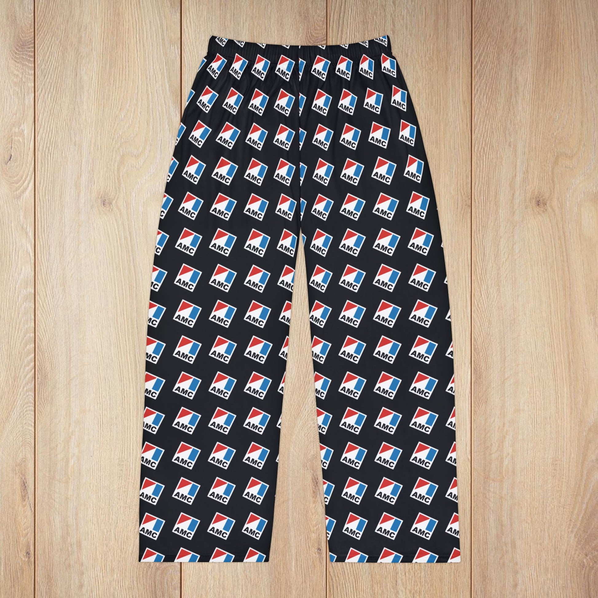 Men’s AMC Logo Black Pajama Pants