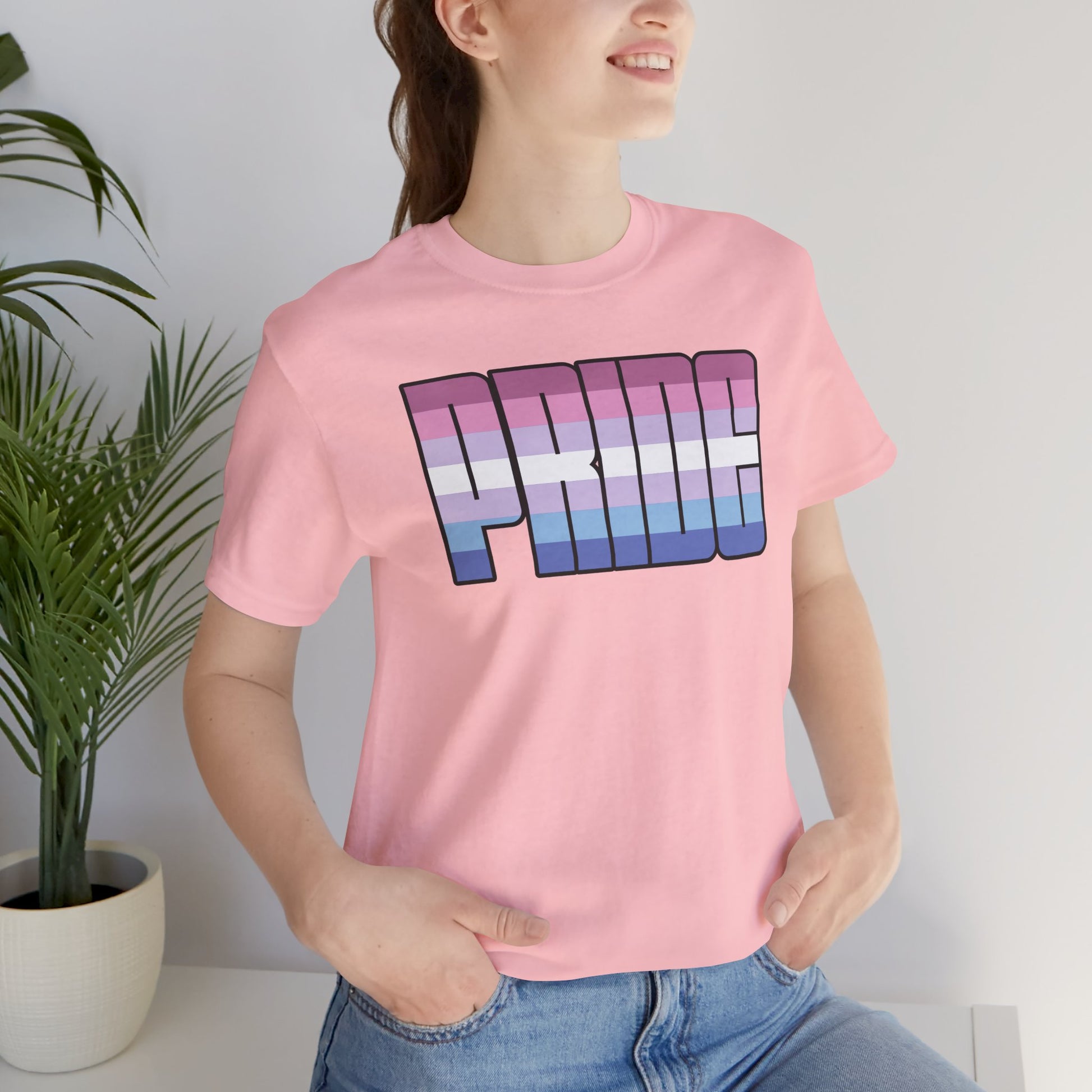 Bigender Purple Pride Tee