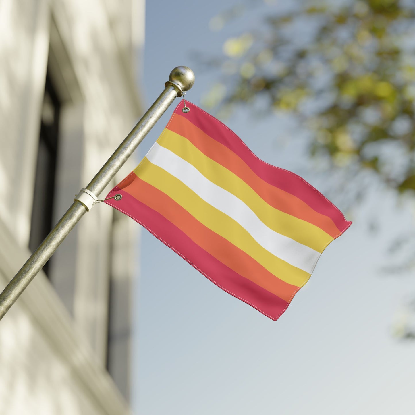 12'' × 18'' Non-Binary Girl Pride Flag with Grommets