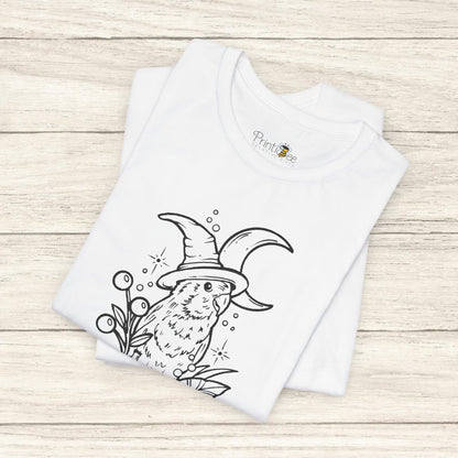 Witches' Brew Lovebird, Line Art Tee