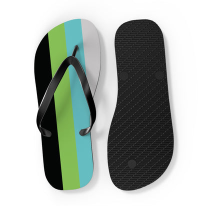 Quoiromantic Pride Flip Flops