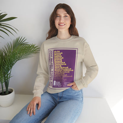 OG Controls Sweatshirt (FRONT graphic) • Irvine Ondrey Engineering