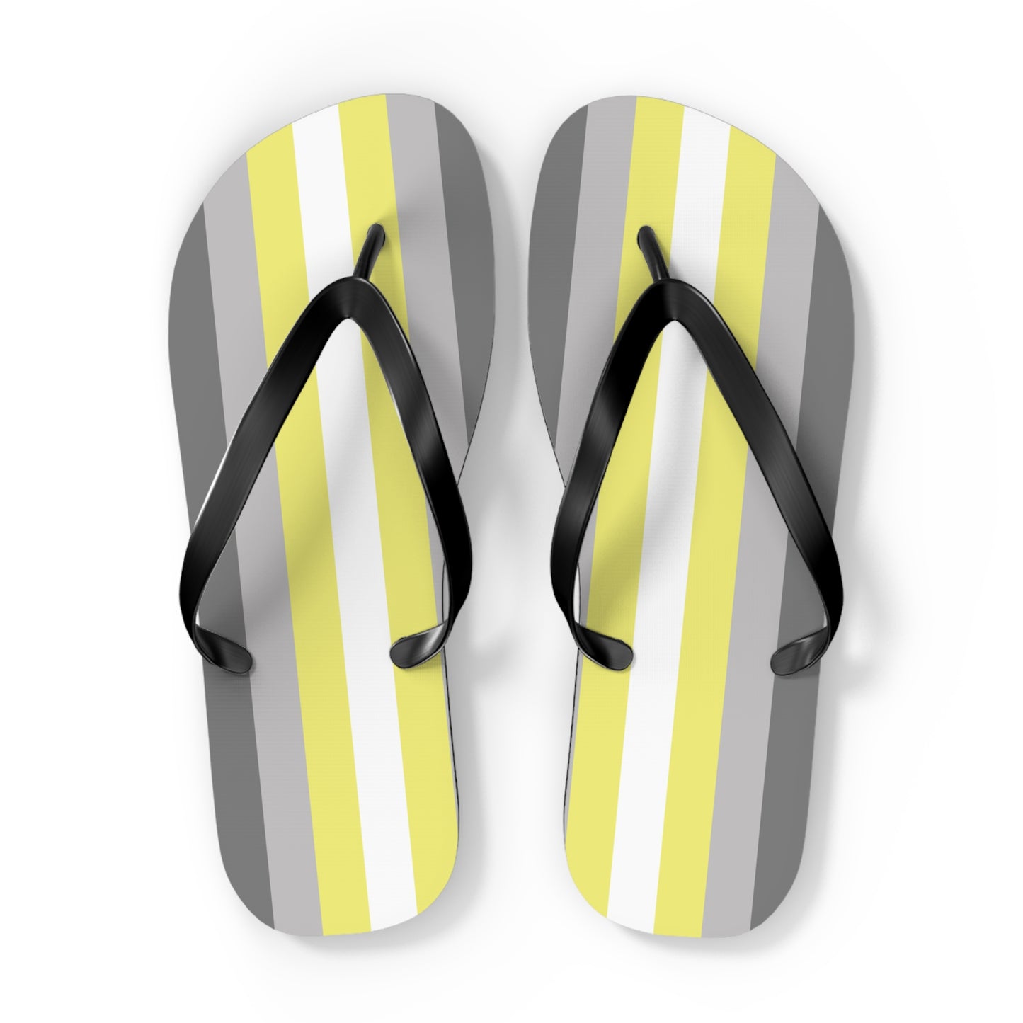Demigender Pride Flip Flops