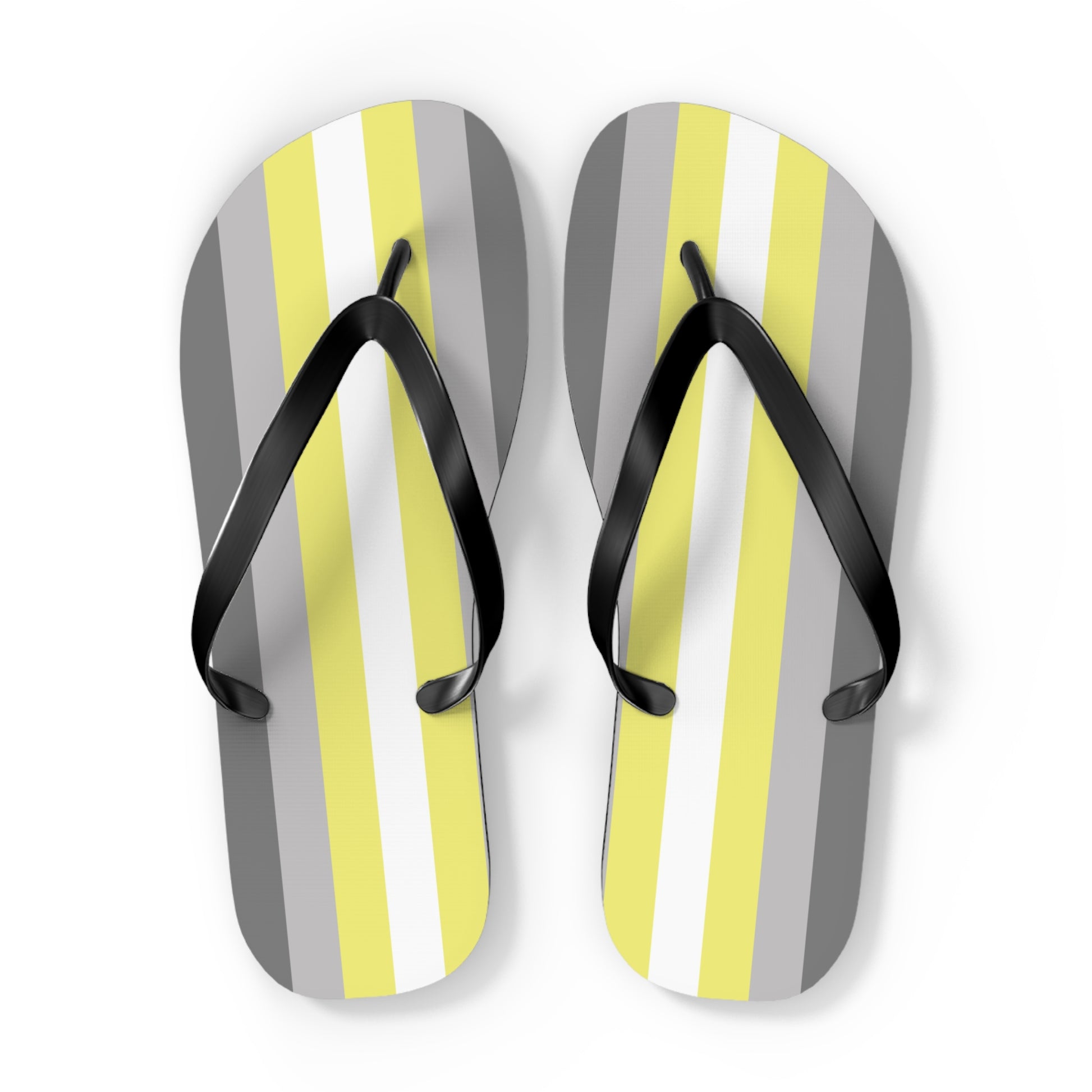 Demigender Pride Flip Flops