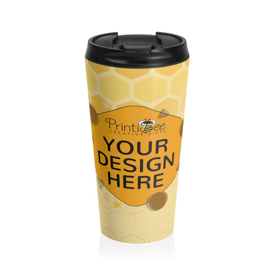 Custom Stainless Steel 15oz Travel Mug
