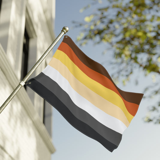 Bear Pride Double-Sided Flag with Grommets