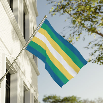 36'' × 60'' Non-Binary Man Pride Flag with Grommets